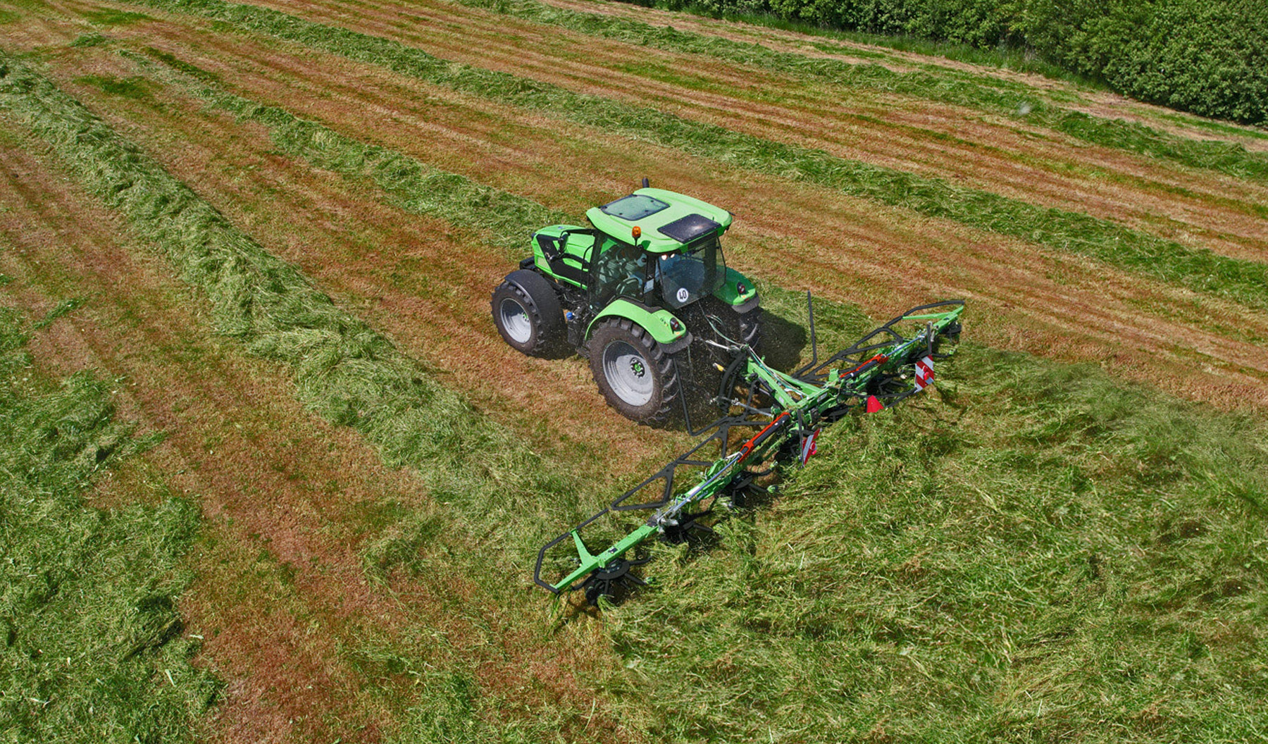SaMASZ P8-890 Rotary Tedder